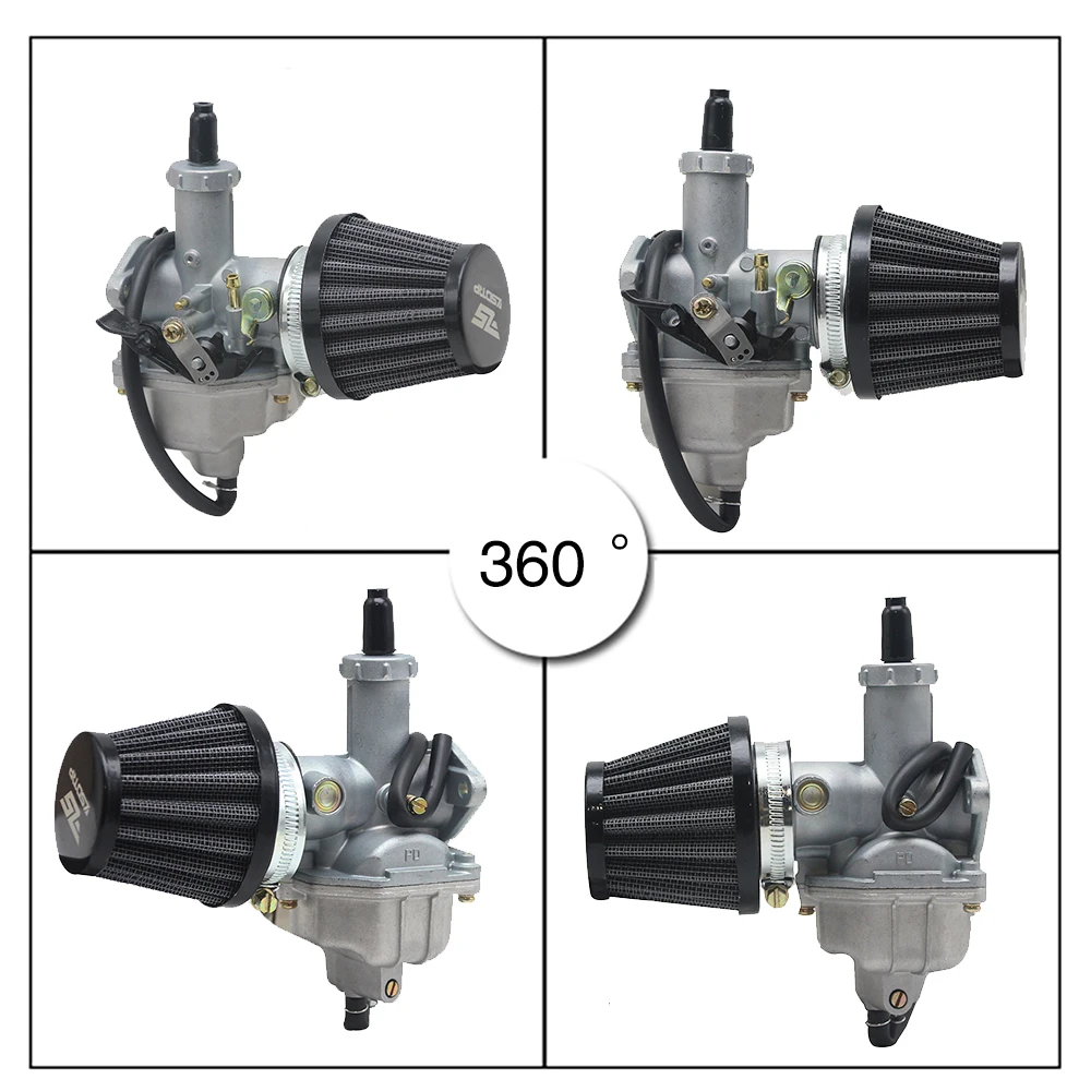 ZSDTRP PZ26 PZ27 PZ30 Motorcycle Carburetor Carburator with Air Filter for Honda CG125 CG150 CG250 TTR250