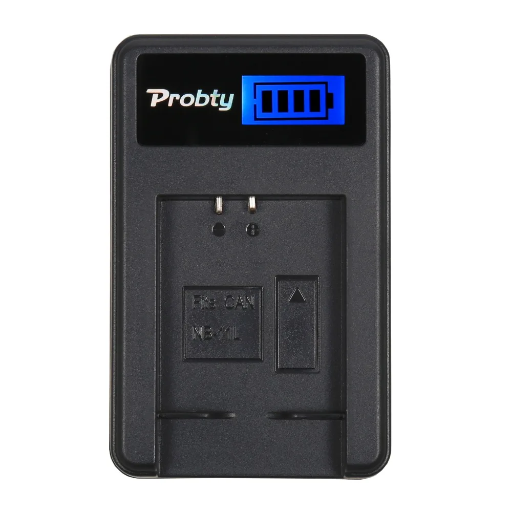 PROBTY 1 قطعة NB-11L ملحوظة 11L بطارية + LCD شاحن لكانون IXUS 125 155 150 145 140 132 265HS 240HS A3400 A4000 IXUS 275 HS
