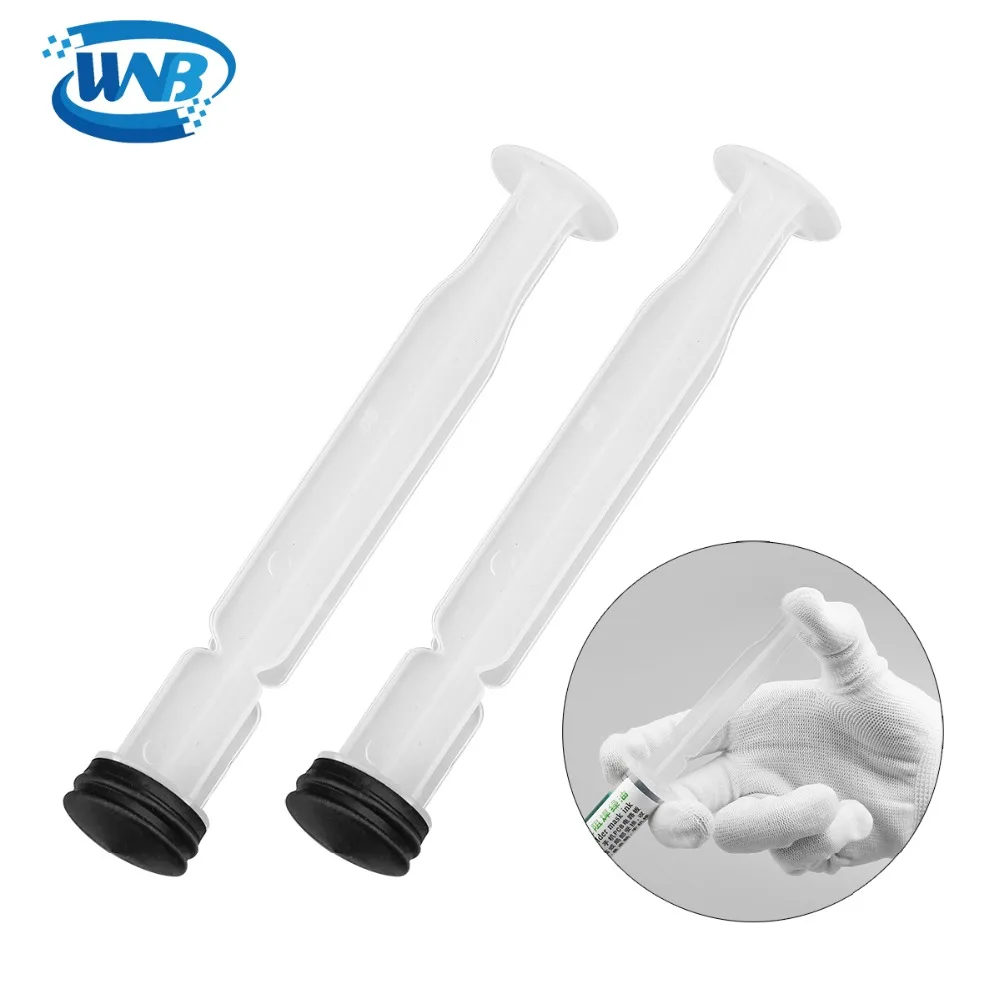 WNB Strong ABS Plastic Transparent Tube Piston For 10cc Tube Solder Paste Soldering Flux Hand Repair Tool Rework Accessories Kit