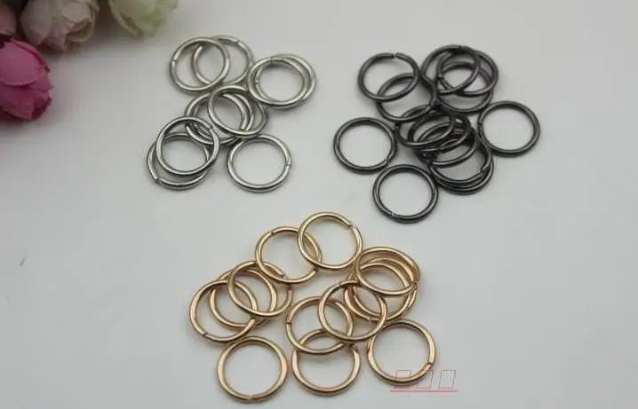 (500PCS/lot) DIY craft removable straps links open small circles buckle handbags hardware decorative accessories