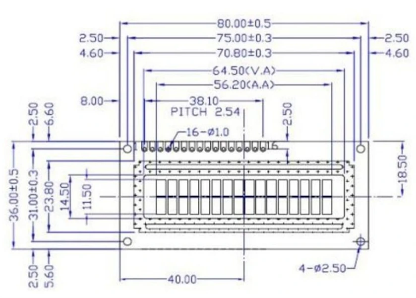 1PCS LCD1602 1602A LCD Module screen 16x2 Character LCD Display Module 1602 5V Yellow green screen / Blue screen / White screen
