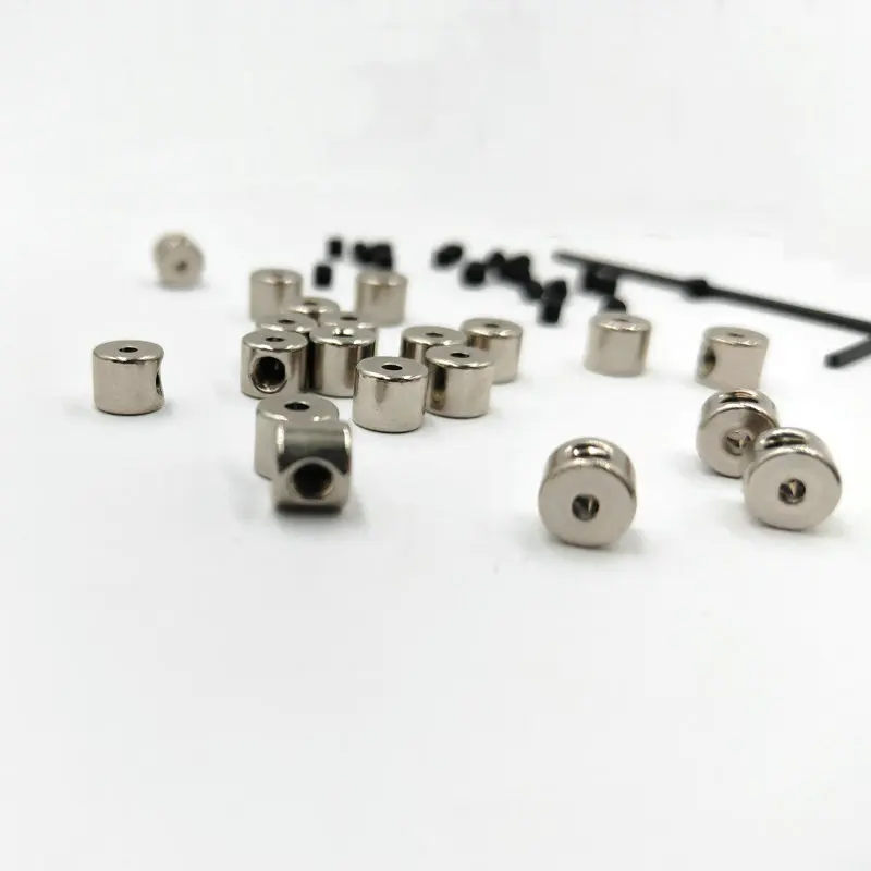 SONGLONG 5mm Pin z powrotem 10, 20, 50, 100 sztuk/zestaw Pin hodowców blokowania Pinkeepers z powrotem z klucz Biker bardzo wysokiej jakości niska wysłać — zdjęcie 5
