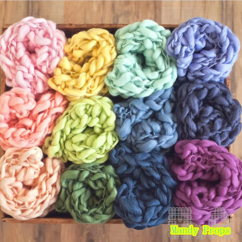 Baby chunky blanket photography props,Newborn Photography Blanket layer