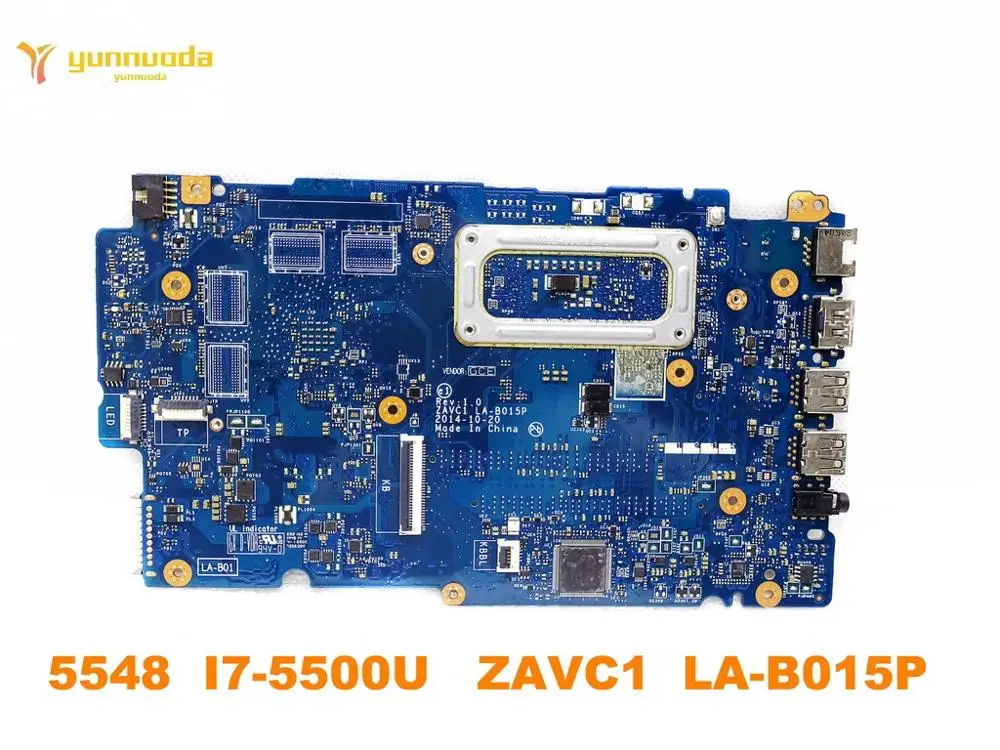 Original for DELL 5548  laptop  motherboard  5548  I7-5500U   ZAVC1  LA-B015P tested good free shipping