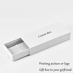 New Design White Paper Box Custom Design Print Your Own Logo Gift Case Customized Watch Packing Box