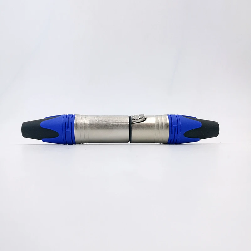 xlr connector audio plug microphone plug 3pin speaker connector male & female colour mic connector