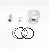 Motorcycle 57 mm Piston 15 mm Pin Ring Gasket Set For Haojue Qingqi Suzuki EN150 GZ150 QS150 150cc Egine Spare Parts