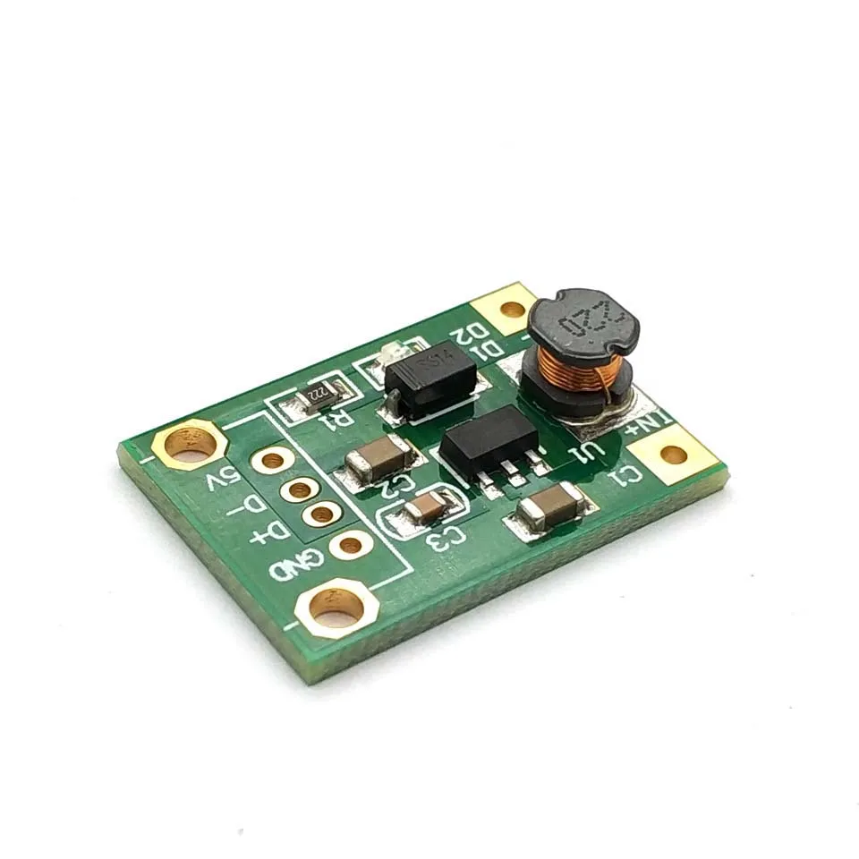 5V DC DC Converter Step Up Power Supply DC-DC Booster Boost Adapter Converter Board Step-Up 500MA Voltage Regulator 1V-5V To 5V