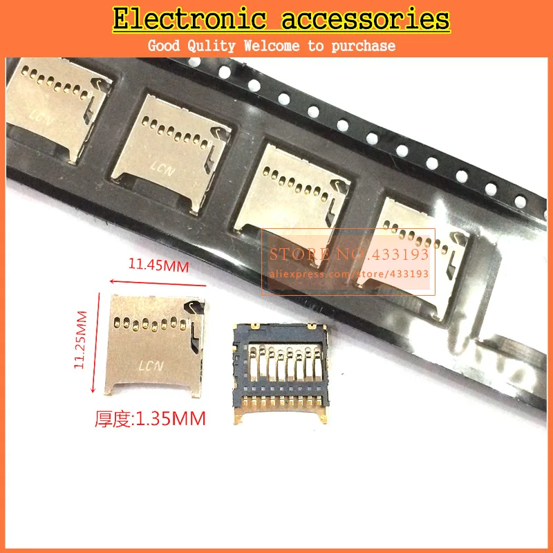 Original new for Golden mobile phone gn868 ram card connector t deck card slot connector