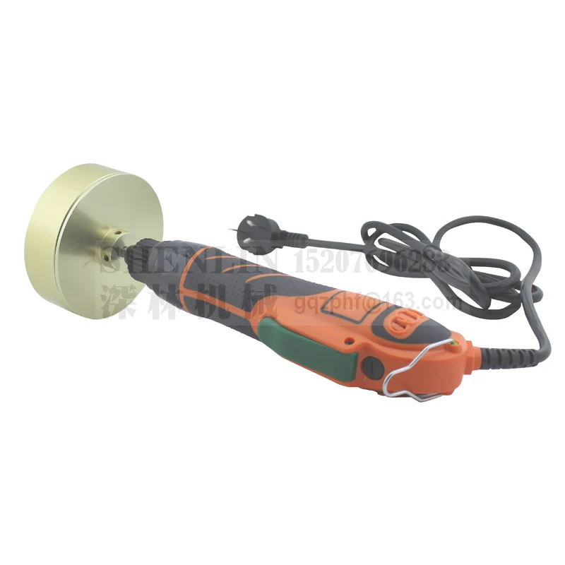 SHENLIN-máquina de tapado de botellas, herramienta de tapado manual de 50-70mm, máquina de tapado eléctrico con portabrocas dorado de 110V y 220V