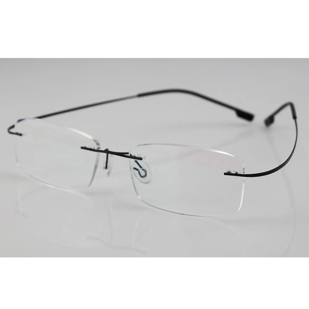 

Rimless memory titanium flexible eyeglasses Reading Presbyopic glasses magnifying glasses +1.0 +1.5 +2.0 +2.5 +3.0 +3.5 +4.0