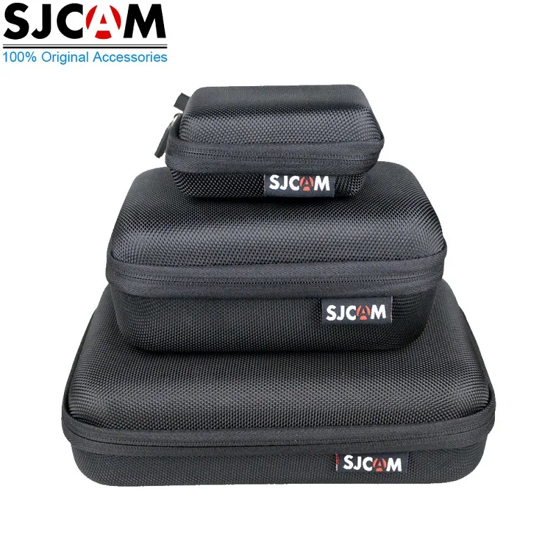 الأصلي S/M/L حجم تخزين جمع حقيبة كيس SJCAM SJ4000 SJ5000 SJ6 SJ8 زائد/برو SJ9 سترايك/ماكس ل شاومي يي H9 اكسسوارات