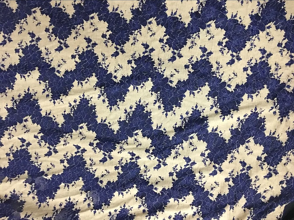 1piece Eyelash French LACE Fabric Flowers LACE clothes decoration skirt home curtains accessories Q685