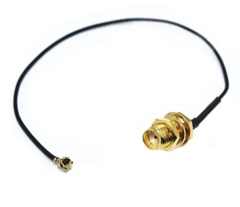 10 قطعة/الوحدة تمديد الحبل RF موصل RP SMA جاك أنثى دبوس إلى ufl./ IPX IPEX محول 1.13 مللي متر كابل ضفيرة أتمتة أطقم