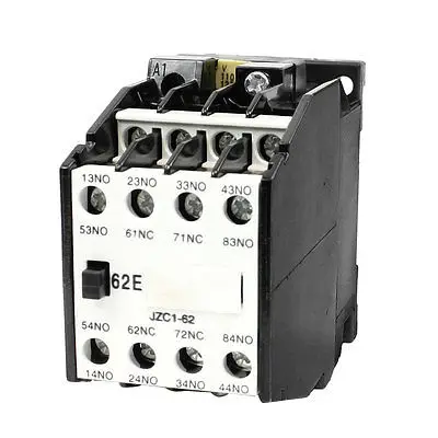 JZC1-62 AC Contactor Type Relay 110V 50Hz Coil Voltage 3-Phase 6NO + 2NC