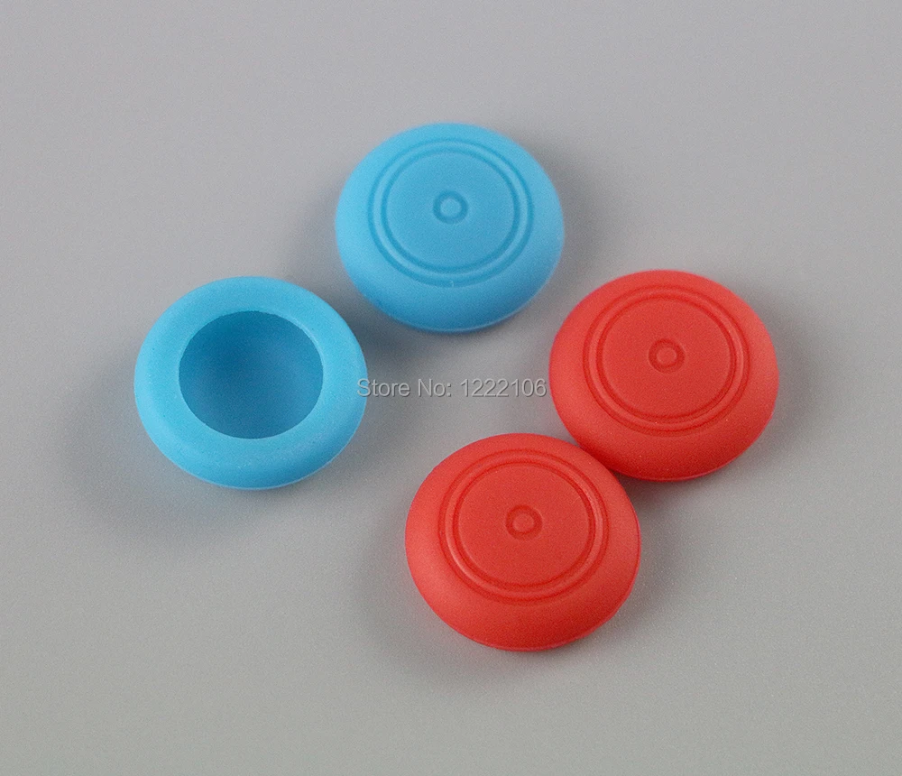 4PCS Joystick Caps Colorful Silicone Analog Grip Thumb stick button cap cover for Nintendo Switch NS NX Accessories - Image 3