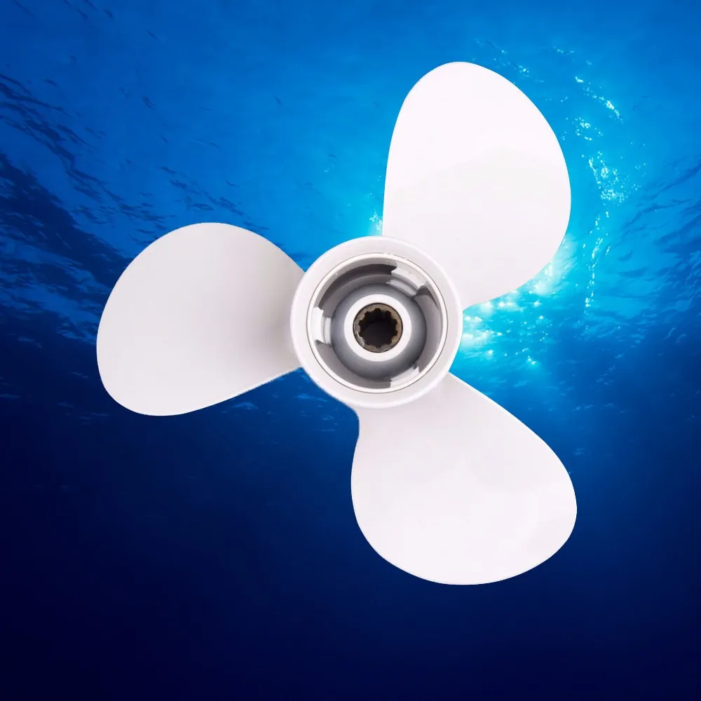 Brand New Aluminum Outboard Propeller 9 7/8x12-F For Yamaha Parsun  25HP 30hp  Outboard Motor Engine 9 7/8 x 12 - F boat motor