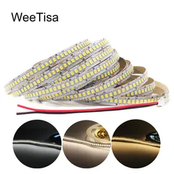 LED Tape 12V 24V SMD 2835 240LED/M 1M 2M 3M 4M 5M LED Strip Light DC 12V Tira Warm White Indoor Decor Stripe Ribbon Lighting