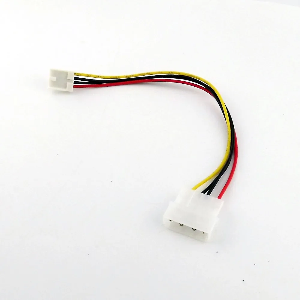 

10pcs IDE 4 Pin Male Molex to Floppy Drive 4 Pin Power Supply Adapter Connector Cable Cord 20cm/30cm