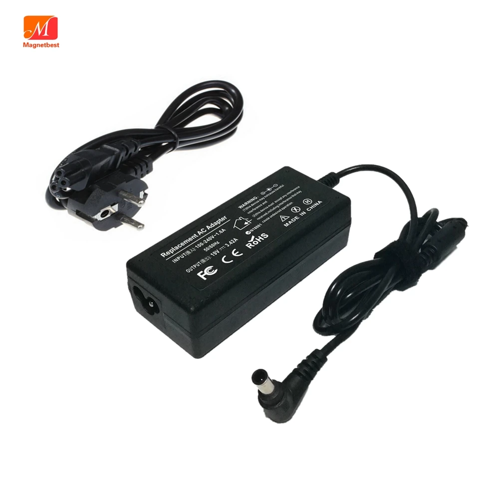 19v 3.42A ac/dcアダプタ充電器korg LP380 SP-280電気ピアノKA360