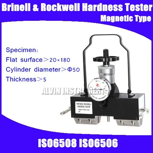 

Brand Genuine TX PHBR-100X Magnetic Type Brinell and Rockwell Hardness Tester Durometer