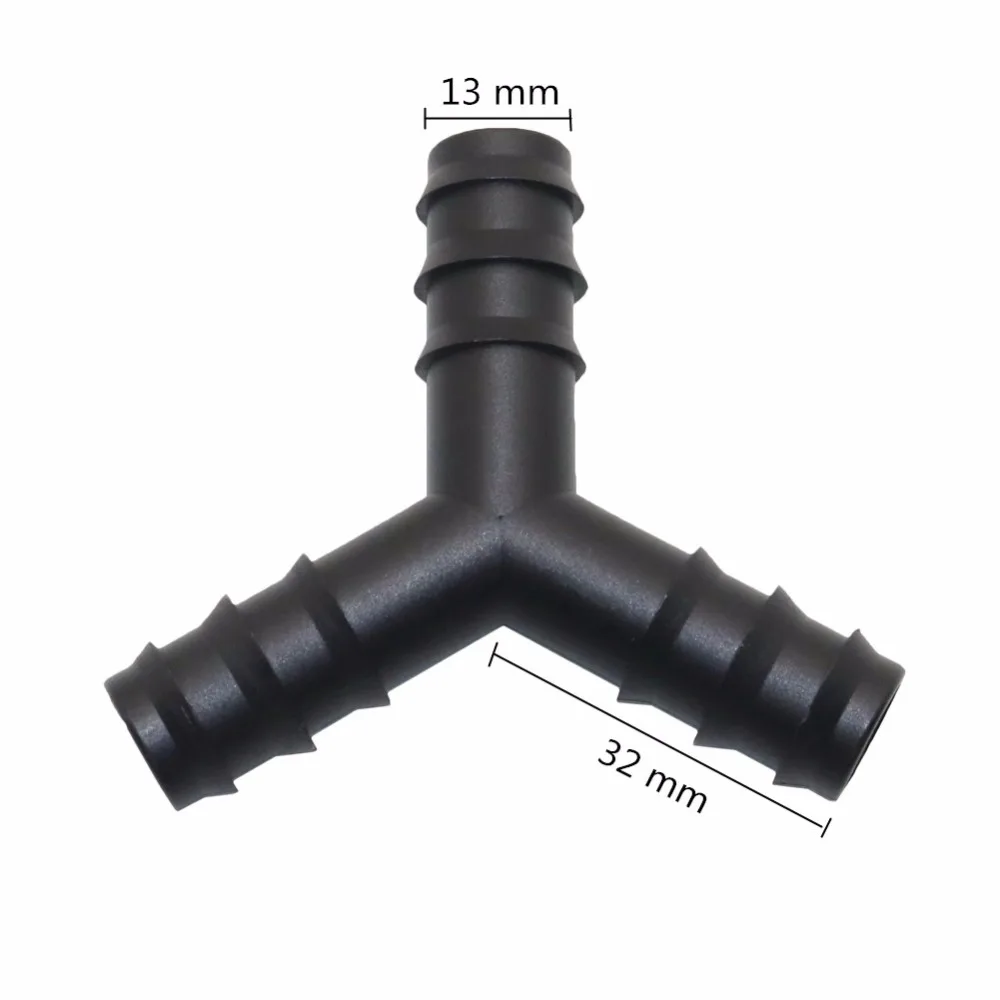 10 Pcs DN16 3 Way Plastic Garden Washing Water Hose Pipe Y Connector Joiner Repair Coupler Spliter hose accessories