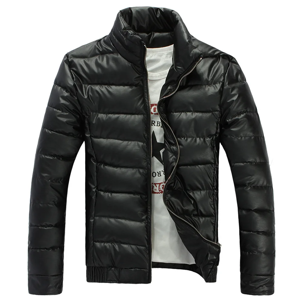 Fashion Stand Collar Jaket Homme High Quality Waterproof Mens Winter Jackets And Coats