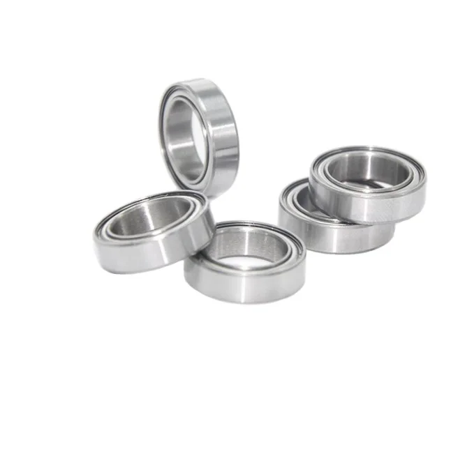 50pcs/lot 2x6x2.5m SMR62ZZ SMR62 ZZ SMR62 Z MR62ZZ bearing 2*6*2.5mm  Double cover Stainless Steel Deep Groove Ball Bearing