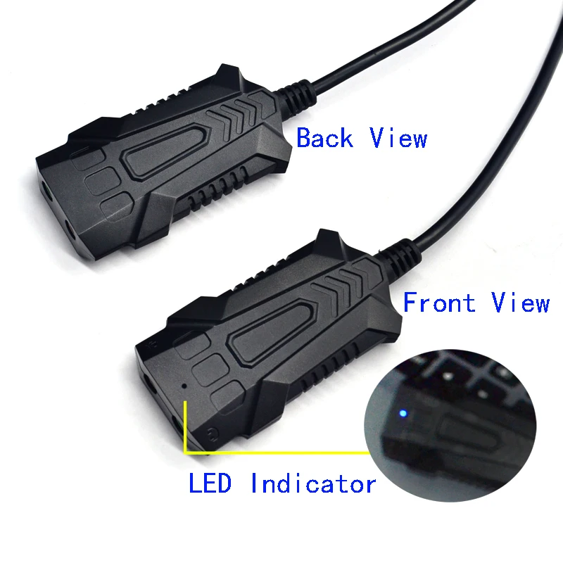 External USB Sound Card USB to 3.5mm Headphone Adapter Audio Card with LED Indicator For Mic Speaker Laptop Computer Sound Card