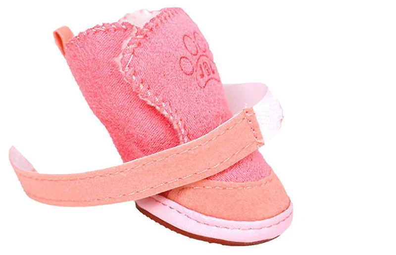 Best Selling Warm Winter Pet Shoes for Small Dogs Non-slip Dog Cat Snow Boots Chihuahua Shih Tzu Shoes Mascotas Zapatos Perro