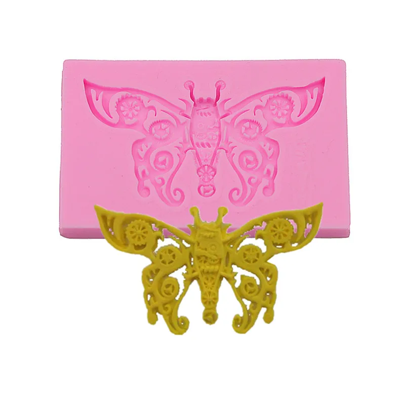 

Butterfly Soft Candy Cake Silicone Mold Handmade Chocolate Soap Mold Cake Dessert Decorative Gadget DIY Kitchen Baking Cookies