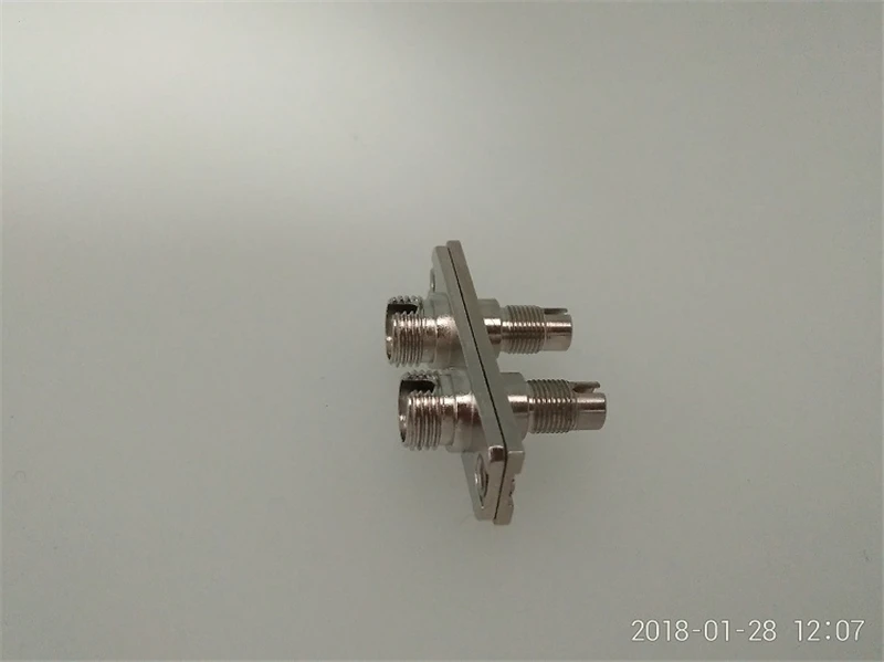 _ Гибридный адаптер из волокна, дуплексный Женский и Женский прямоугольный разъем SM ММ, металлический соединитель 0,2 дБ, бесплатная доставка ELINK, 5 шт.