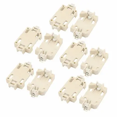 10Pcs PCB Surface Mouting Terminals CR2032 Button Cell Battery Holder