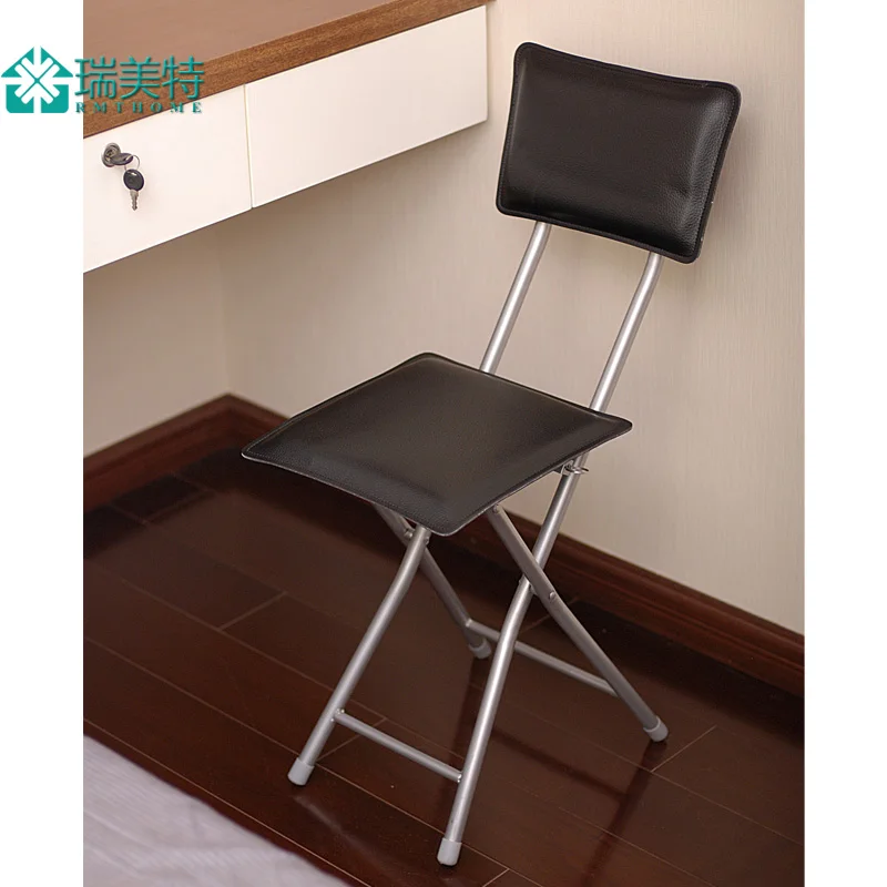 Japanese-style lockable folding portable folding chairs upholstered back chair leisure chairs exports contracted 10 provinces sh