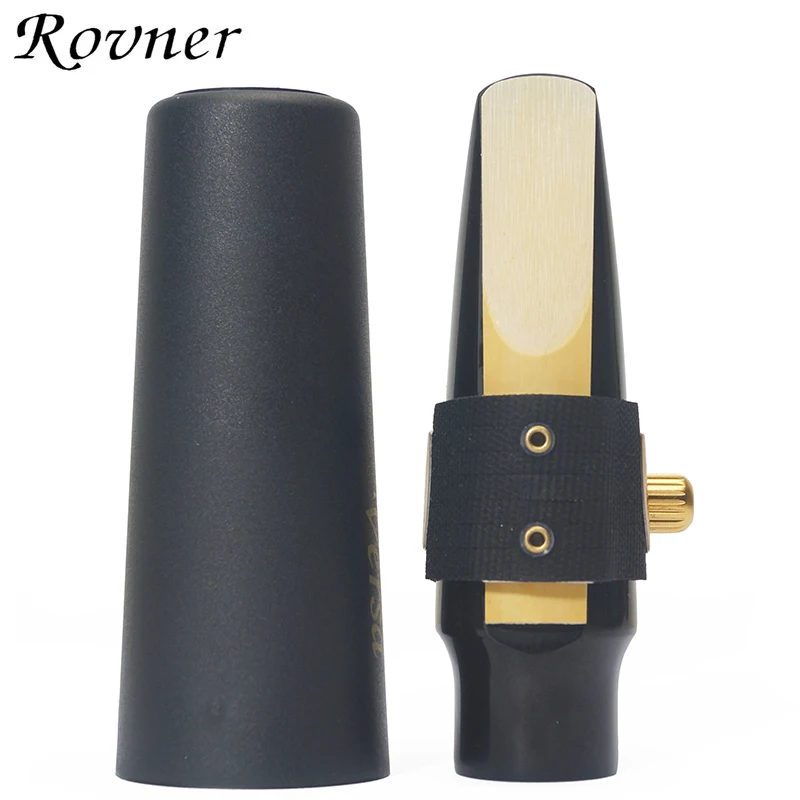 ROVNER V 2R tenor sax  Hard rubber bakelite mouthpiece ligature