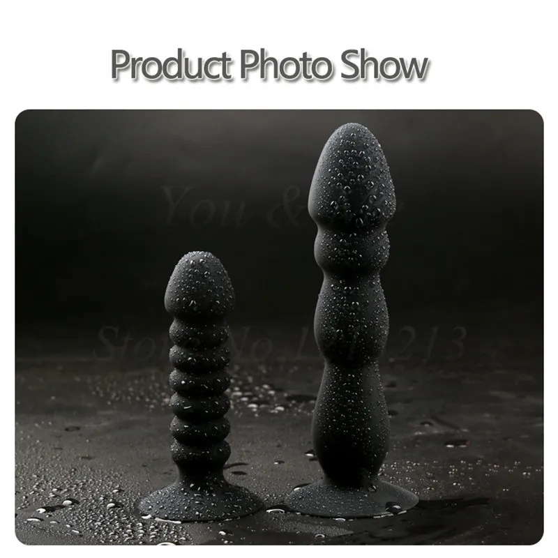 10 Speeds Wireless Remote Anal Dildo Male Prostate Massager Strong Sucker Unisex G-spot Stimulator Anus Penis Vibrator Sex Toys