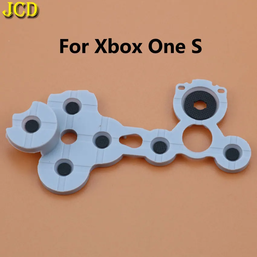 JCD – bouton en caoutchouc conducteur pour MicroSoft Xbox One, pour manette XboxOne S D Pad, 1 pièce, en silicone gris Original