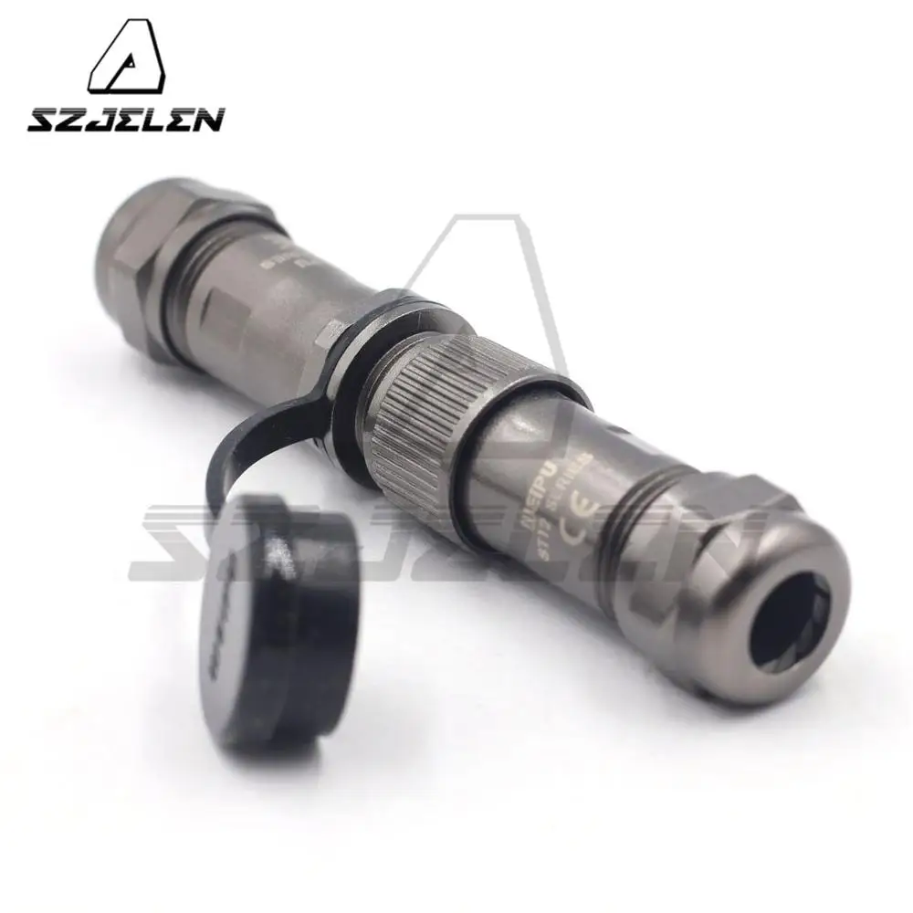 WEIPU ST12 Series 5pin Waterproof Connector Plug  Socket, IP67, LED Industrial Connector ,Automotive Connector