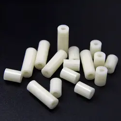 100pcs/lot ABS Round Standoff Spacer PCB board spacer OD(7MM) X ID(3.2mm)*L M3*L(L=1/2/3/4/5/6/7/8/10mm )