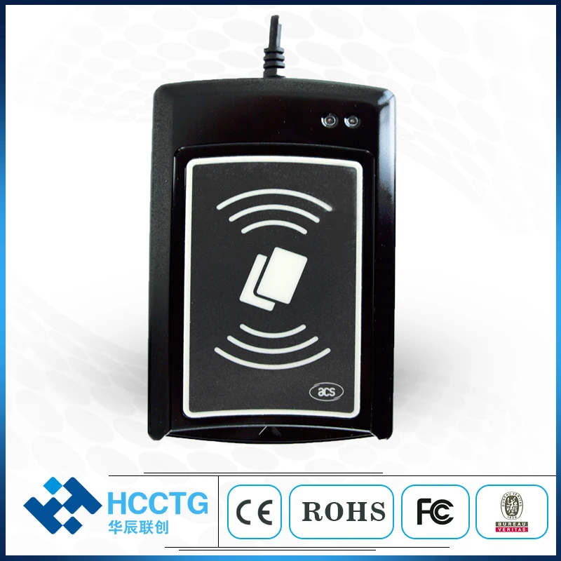 

USB ISO 14443 13.56MHz RFID Contactless Card Reader Writer For Access Control System ACR1281U-C8