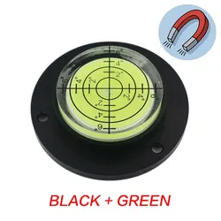 HACURY Strong Magnetic Mini Round Level Bubble Spirit Level 50*13mm 1PCS