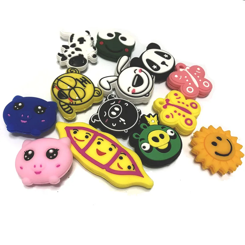 50pcs/lot Cartoon animal tennis Vibration Dampeners Vibration Dampener Tennis Racket accessories