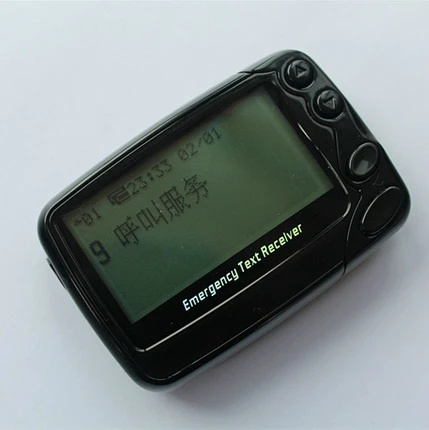 Numberic Pager Notfall Text Empfänger Beeper Programmierbare Wireless Aufruf Paging-System