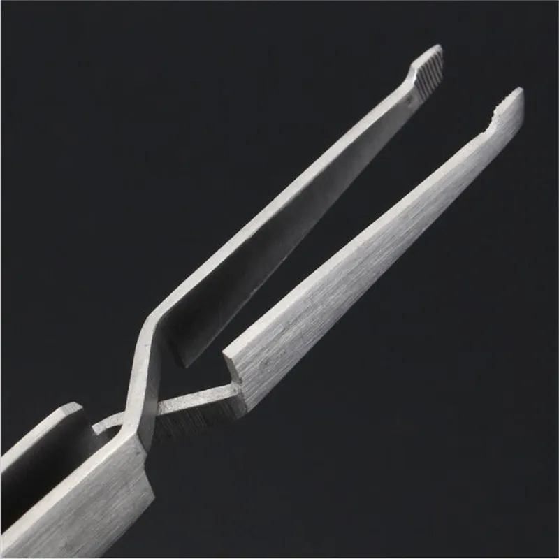 5 Teile/los Zahnmedizin Halterung Pinzette Halter Gezahnt Zahnarzt Instrument Edelstahl Kieferorthopädische Forcep Zange Für Dental Werkzeuge – Detail 5