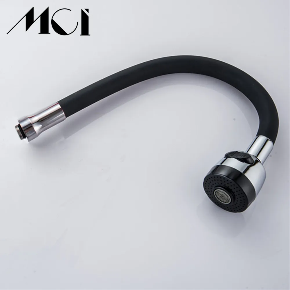 Free Shipping 360 Degree Rotation Sink Faucet Spout Kitchen Sink Faucet Pipe Fittings Single Handle Connection Mci