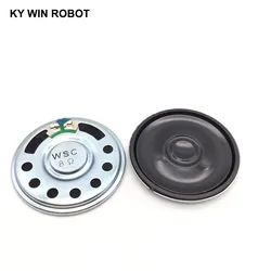 2pcs/lot New Ultra-thin speaker 8 ohms 2 watt 2W 8R speaker Diameter 50MM 5CM thickness 8MM