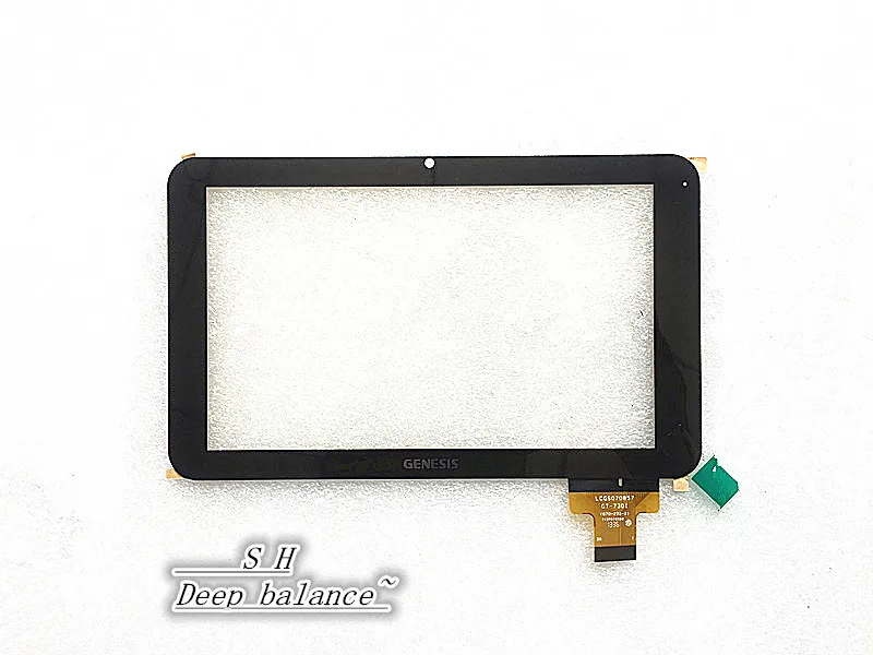 Tela touch original 7-polegadas genesis com painel exógeno, tela externa