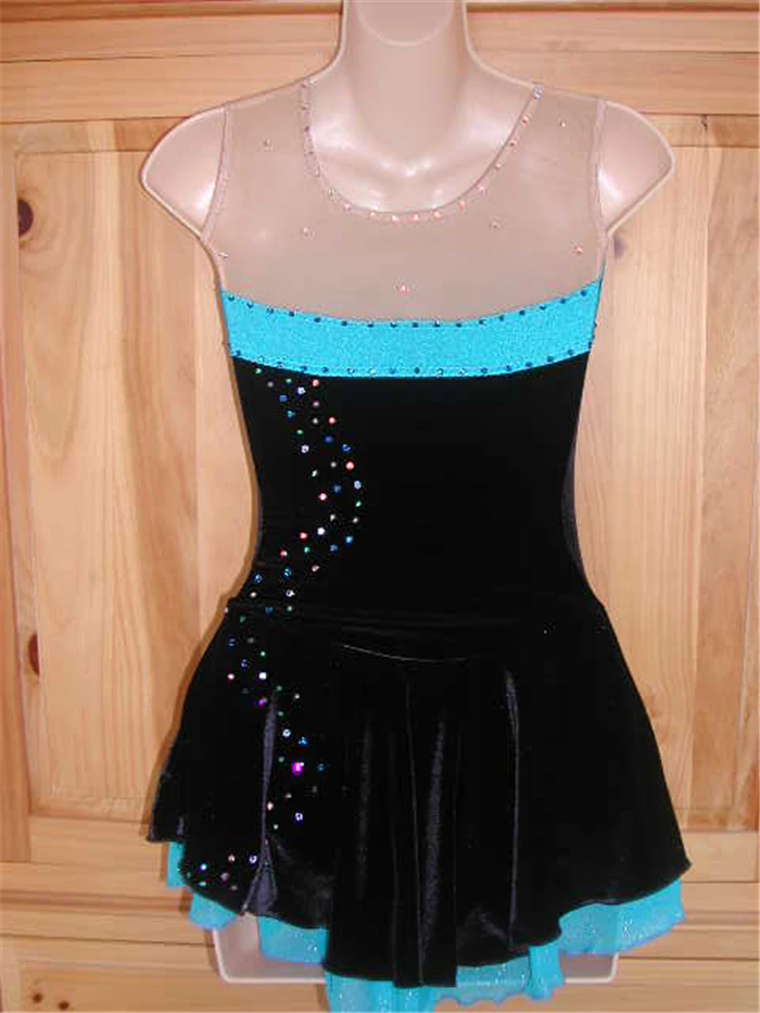 Professional Custom Figure Ice Skating Dresses For Girls New Brand Vogue Figure Skating Competition Dress DR2941