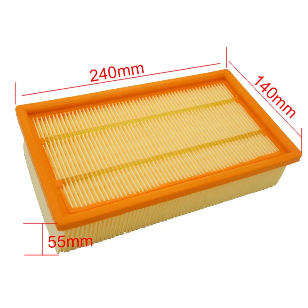 Air Filter Vacuum Cleaner For KARCHER NT25/1 NT35/1 NT45/1 NT55/1 NT361 ECO NT561 ECO NT611 ECO Replacement Filters Oil-Proof