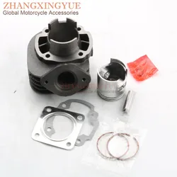 44mm 60cc Cylinder Kit for HONDA DIO 50 AF34 AF35 ZX50 Piston pin 12mm